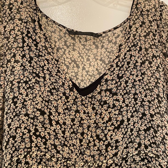 ZARA long floral print dress - Picture 10 of 14